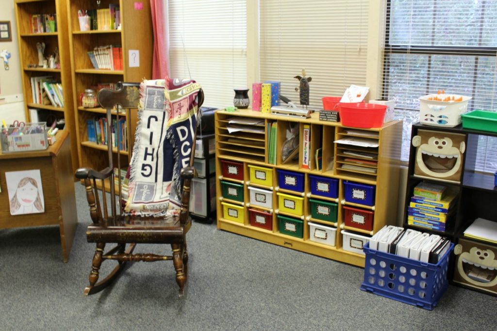 Elementary school classroom at BFSMS | San Antonio Charter Moms