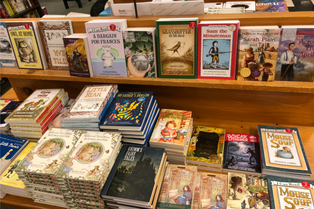 Great Hearts Monte Vista book fair at Barnes & Noble | San Antonio Charter Moms