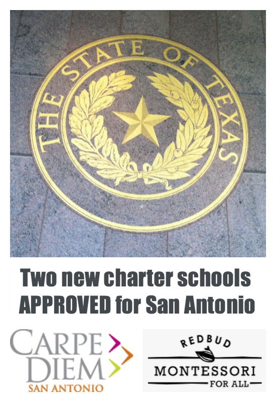 Two new charter schools approved for San Antonio: Carpe Diem San Antonio and Redbud Montessori For All | San Antonio Charter Moms