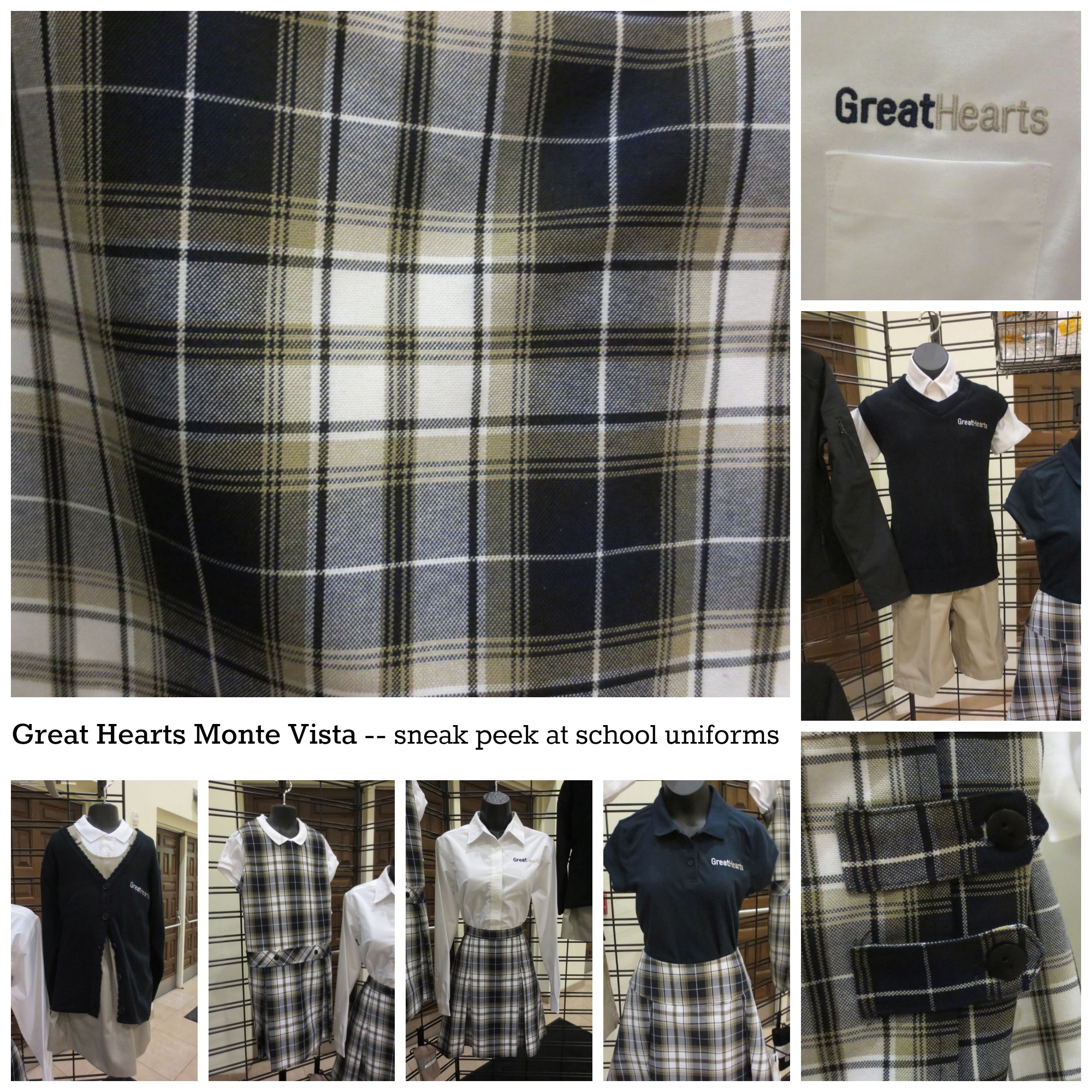 Great Hearts Monte Vista sneak peek at school uniforms for 2014 | San Antonio Charter Moms