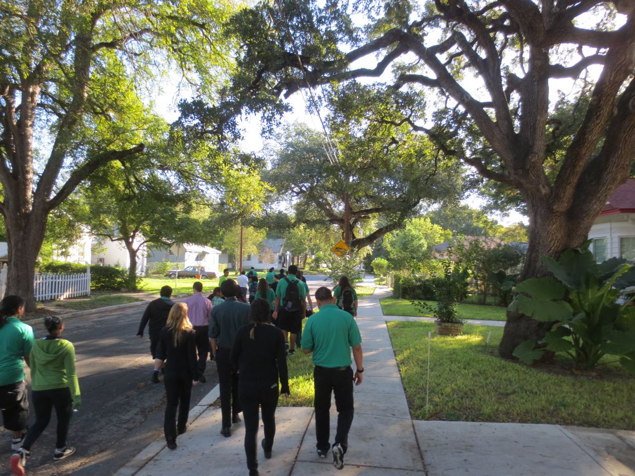 KIPP San Antonio March to College 2013 seniors walk back to school | San Antonio Charter Moms