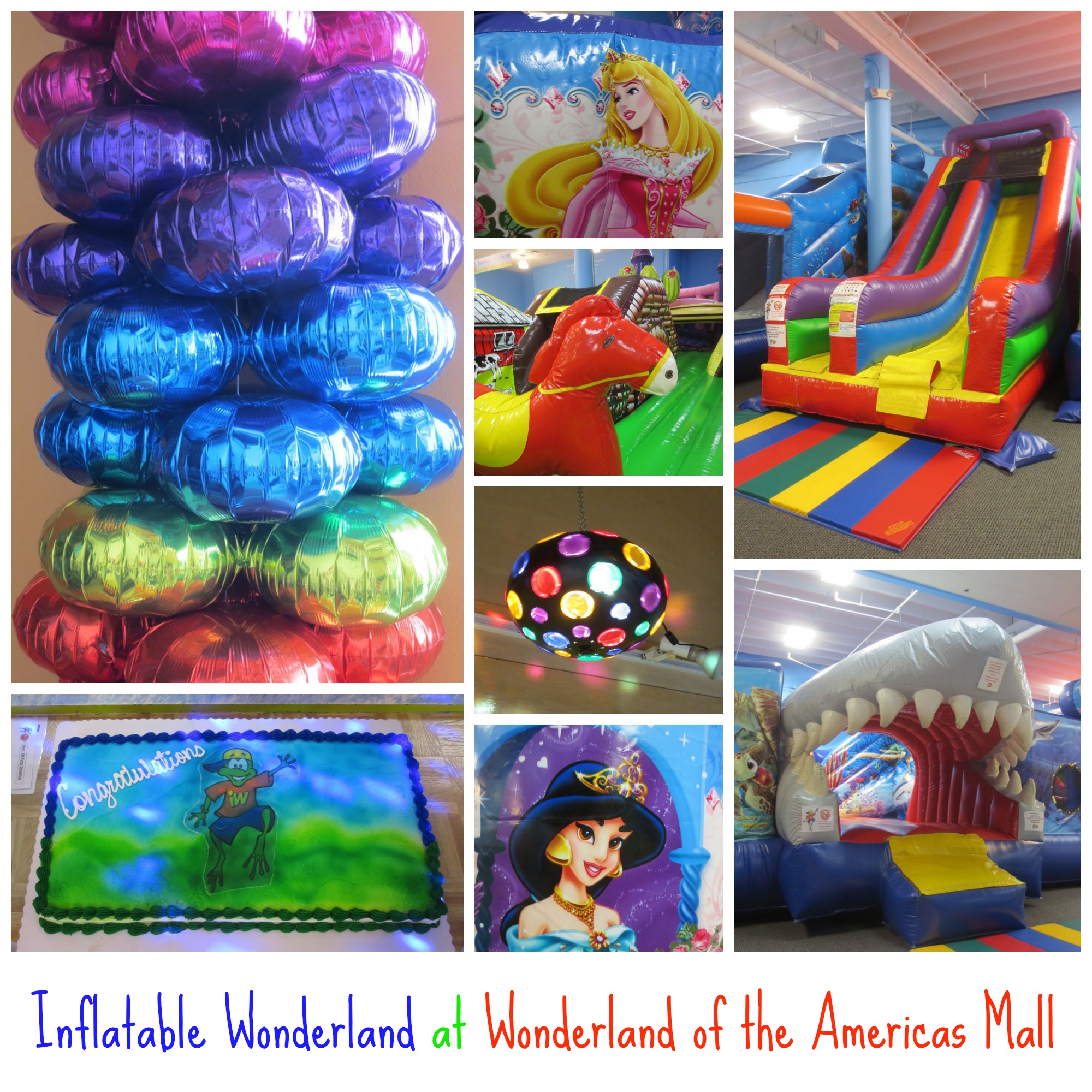[Giveaway] Inflatable Wonderland at Wonderland of the Americas Mall | San Antonio Charter Moms