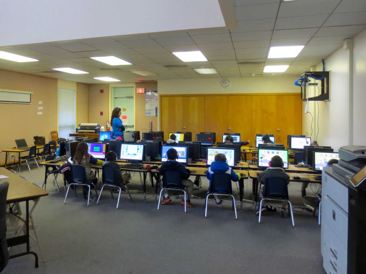 computer lab at KIPP Un Mundo | San Antonio Charter Moms