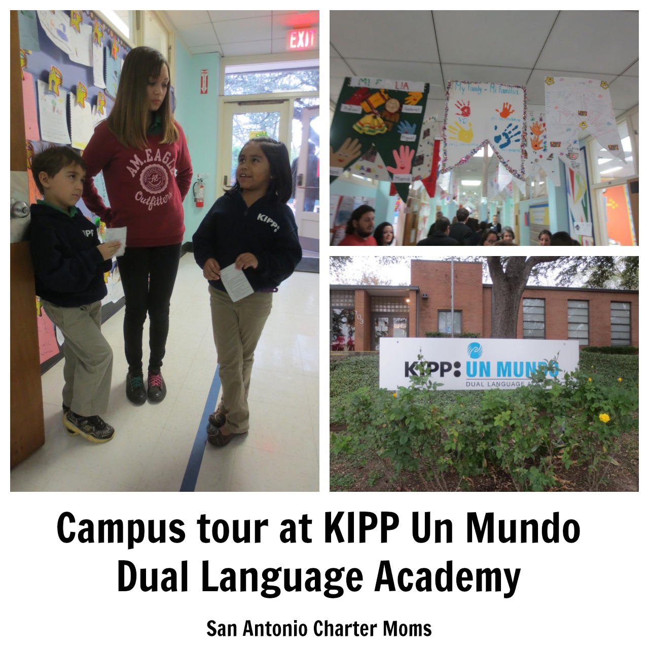 Campus tour at KIPP Un Mundo Dual Language Academy | San Antonio Charter Moms