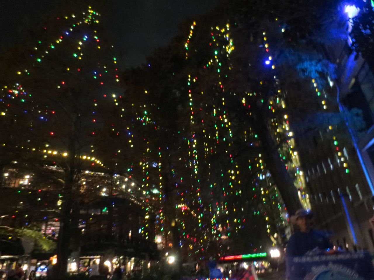 San Antonio Riverwalk holiday lights | San Antonio Charter Moms