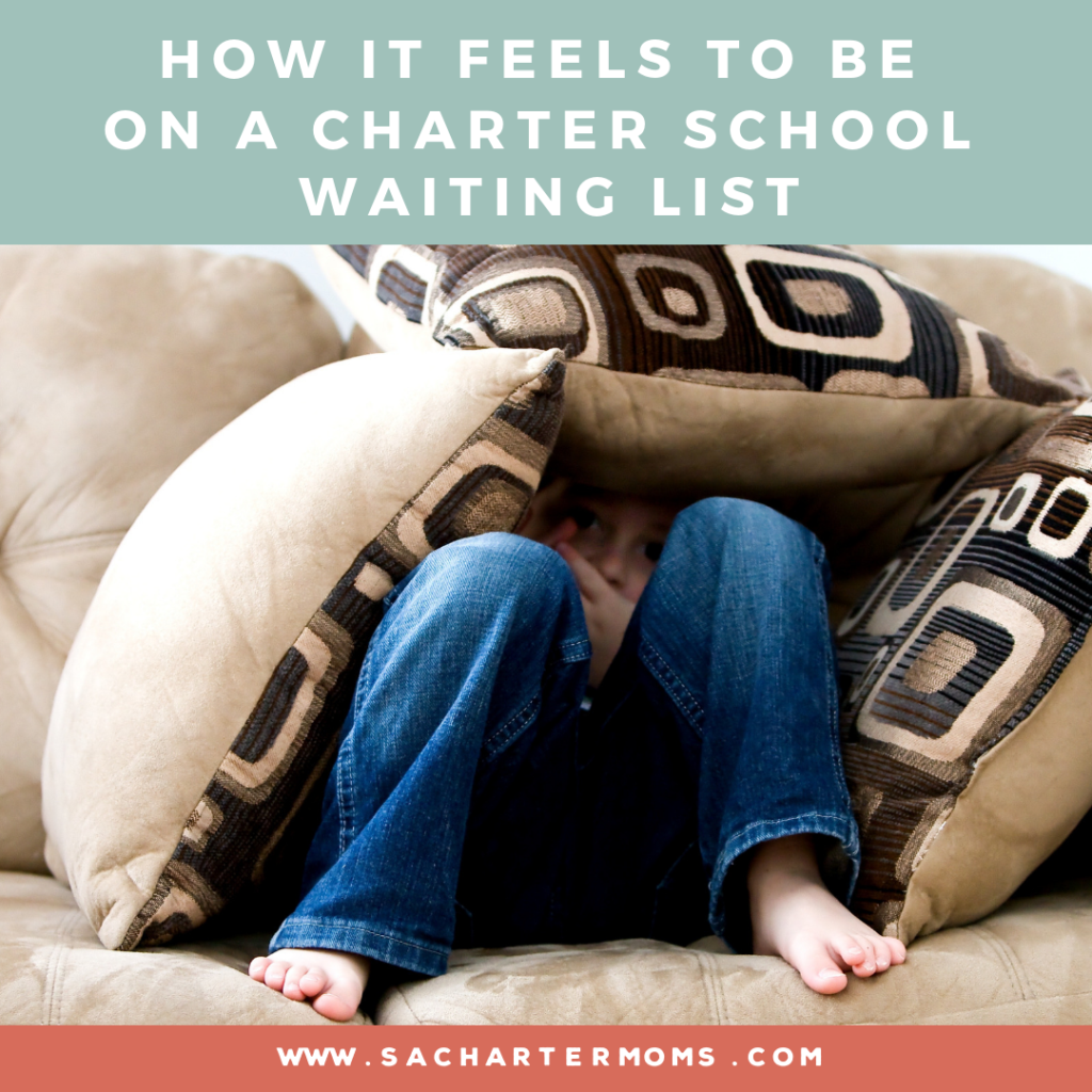 boy hiding under pillows, caption how it feels to be on a charter school waiting list | San Antonio Charter Moms