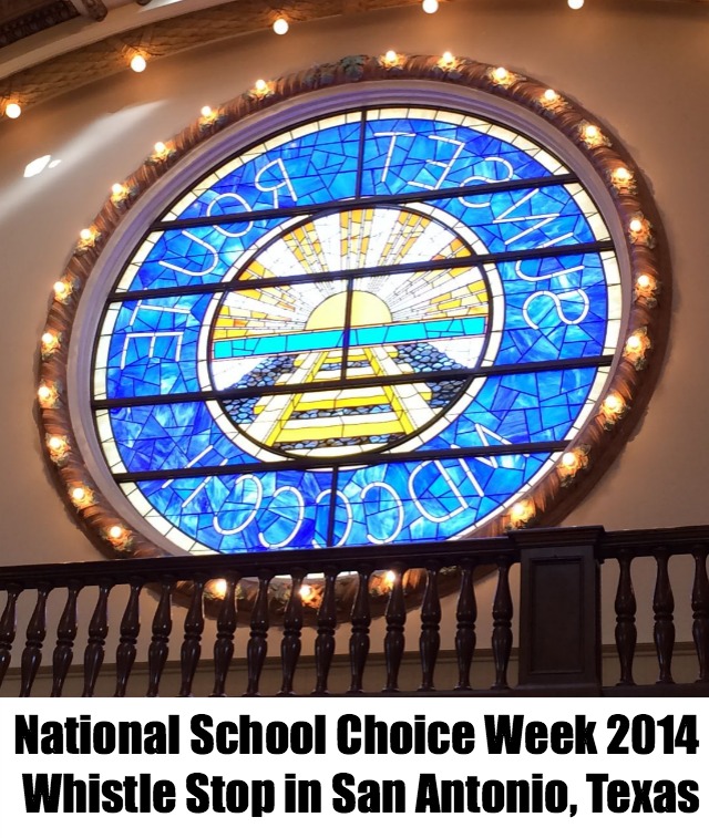 National School Choice Week 2014 whistle stop in San Antonio | San Antonio Charter Moms