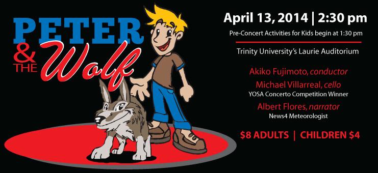 Win tickets to Peter and the Wolf - San Antonio Symphony - April 13, 2014 | San Antonio Charter Moms