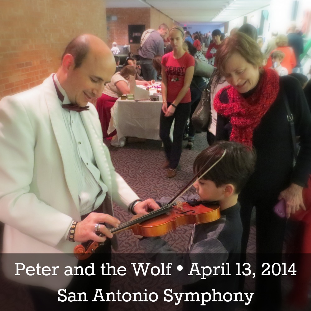 Peter and the Wolf - April 13 - San Antonio Symphony | San Antonio Charter Moms