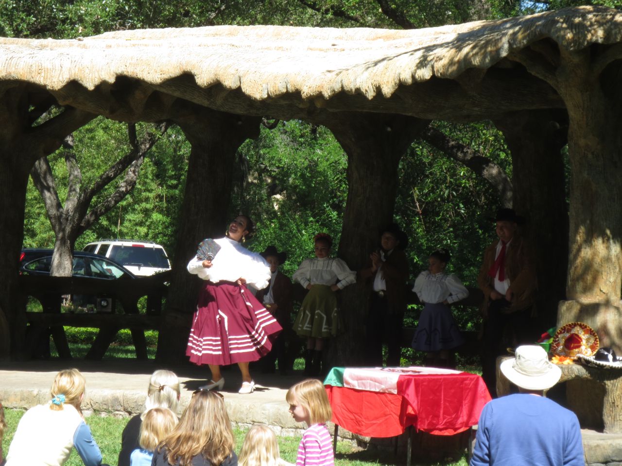 Mestizo escuela de baile Folklorico at Landa Gardens Month | San Antonio Charter Moms