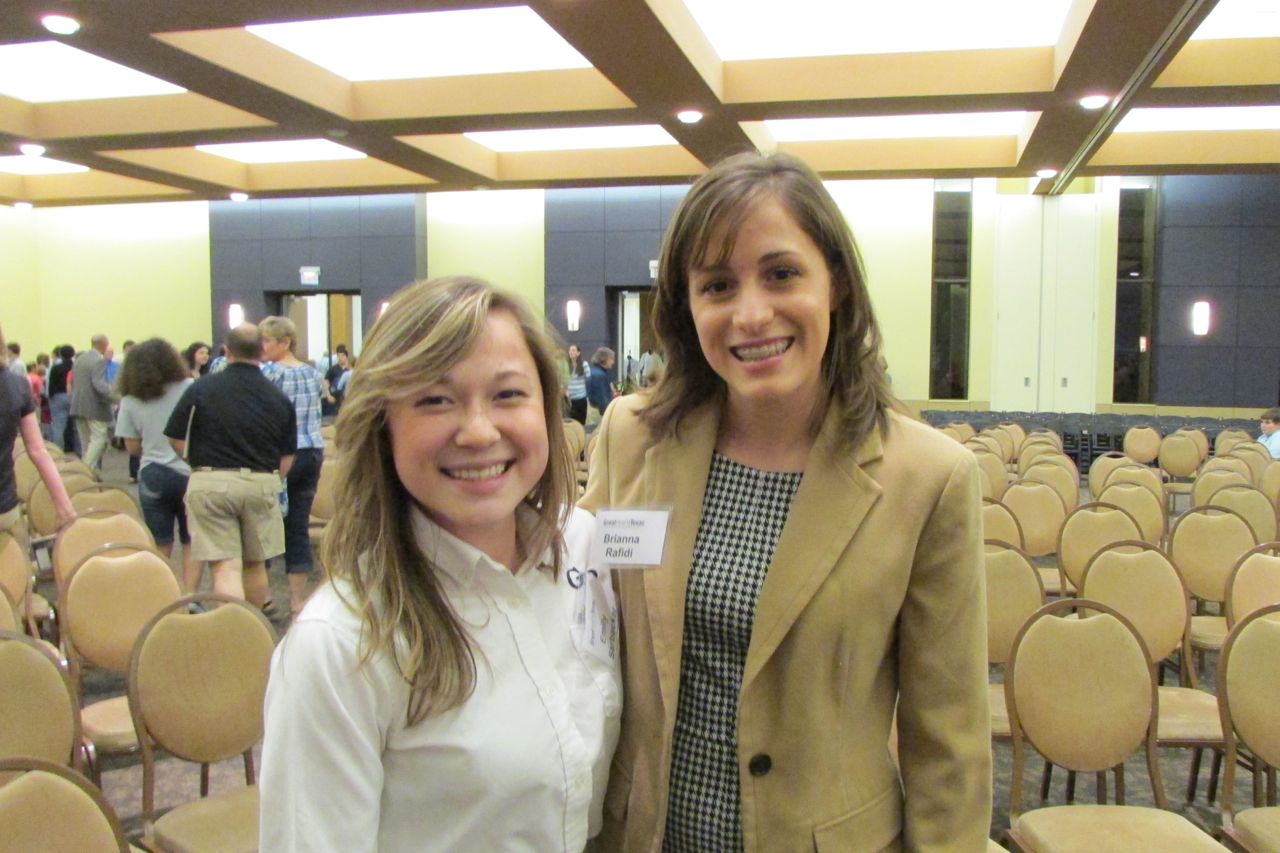 Emily Sarbacker, Glendale Prep student, and Briana Rafidi, alumna | San Antonio Charter Moms