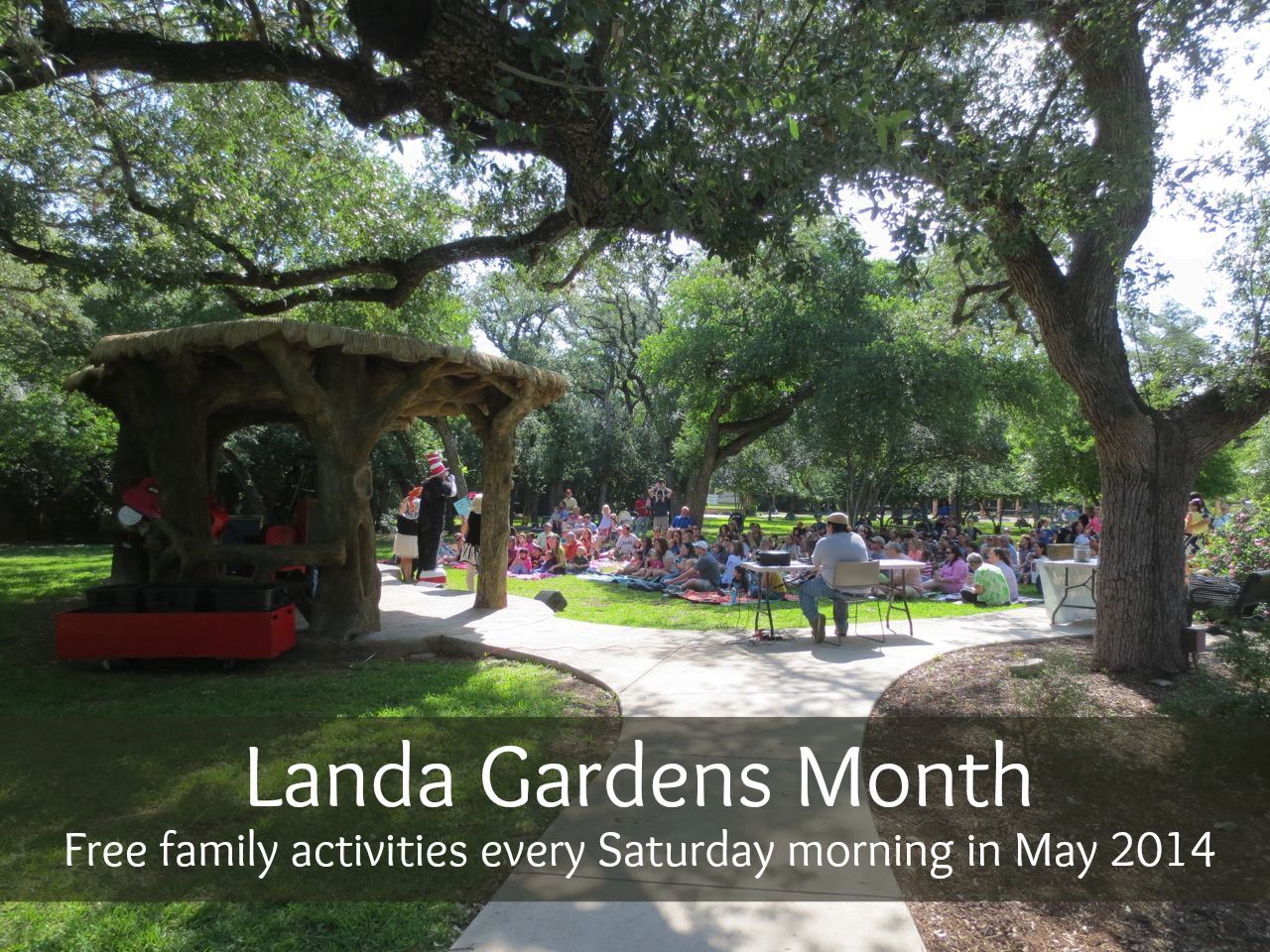 Landa Gardens Month: Free family activities on Saturday mornings in May 2014 | San Antonio Charter Moms