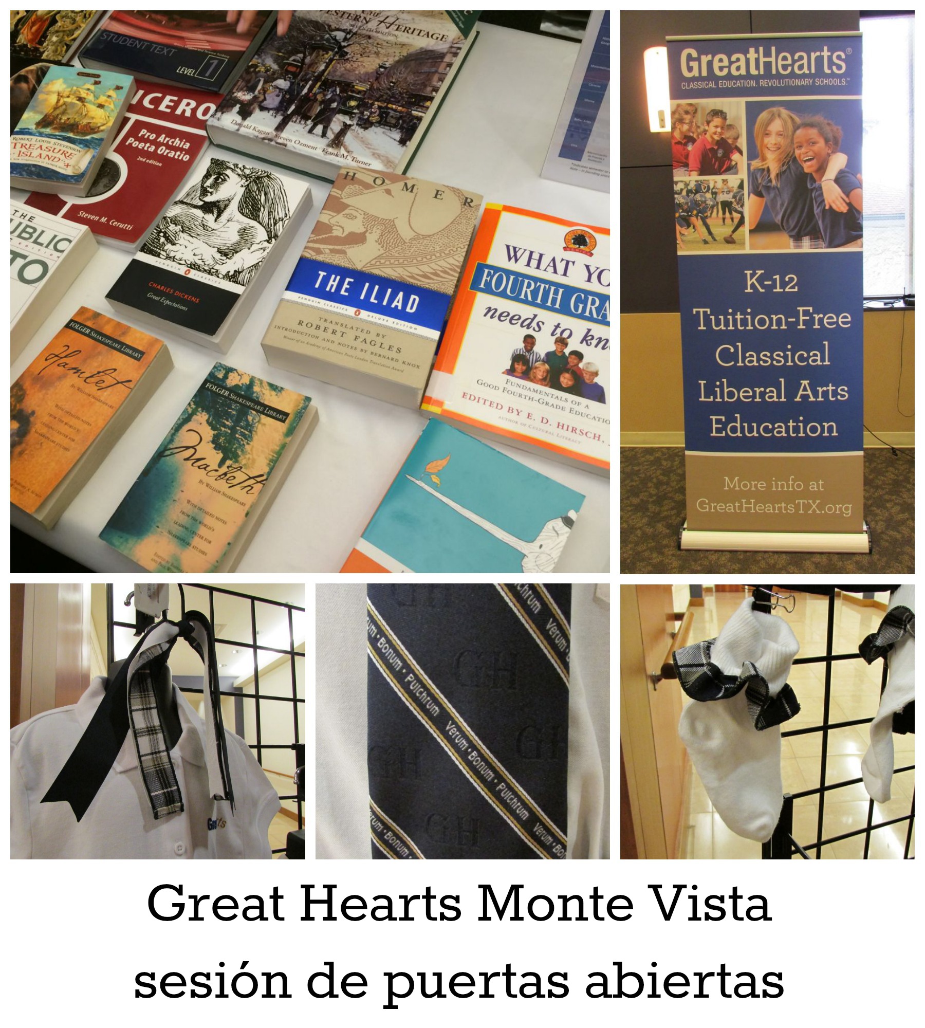 Great Hearts Monte Vista sesion de puertas abiertas | San Antonio Charter Moms