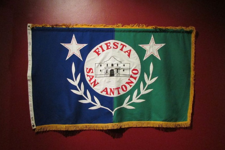 Fiesta San Antonio official flag | San Antonio Charter Moms