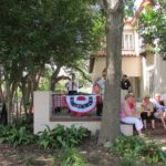 Diego Bernal, District 1, San Antonio City Council, at the Monte Vista Historical Association 4th of July picnic | San Antonio Charter Moms