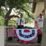 Diego Bernal, District 1, San Antonio City Council, at the Monte Vista Historical Association 4th of July picnic | San Antonio Charter Moms