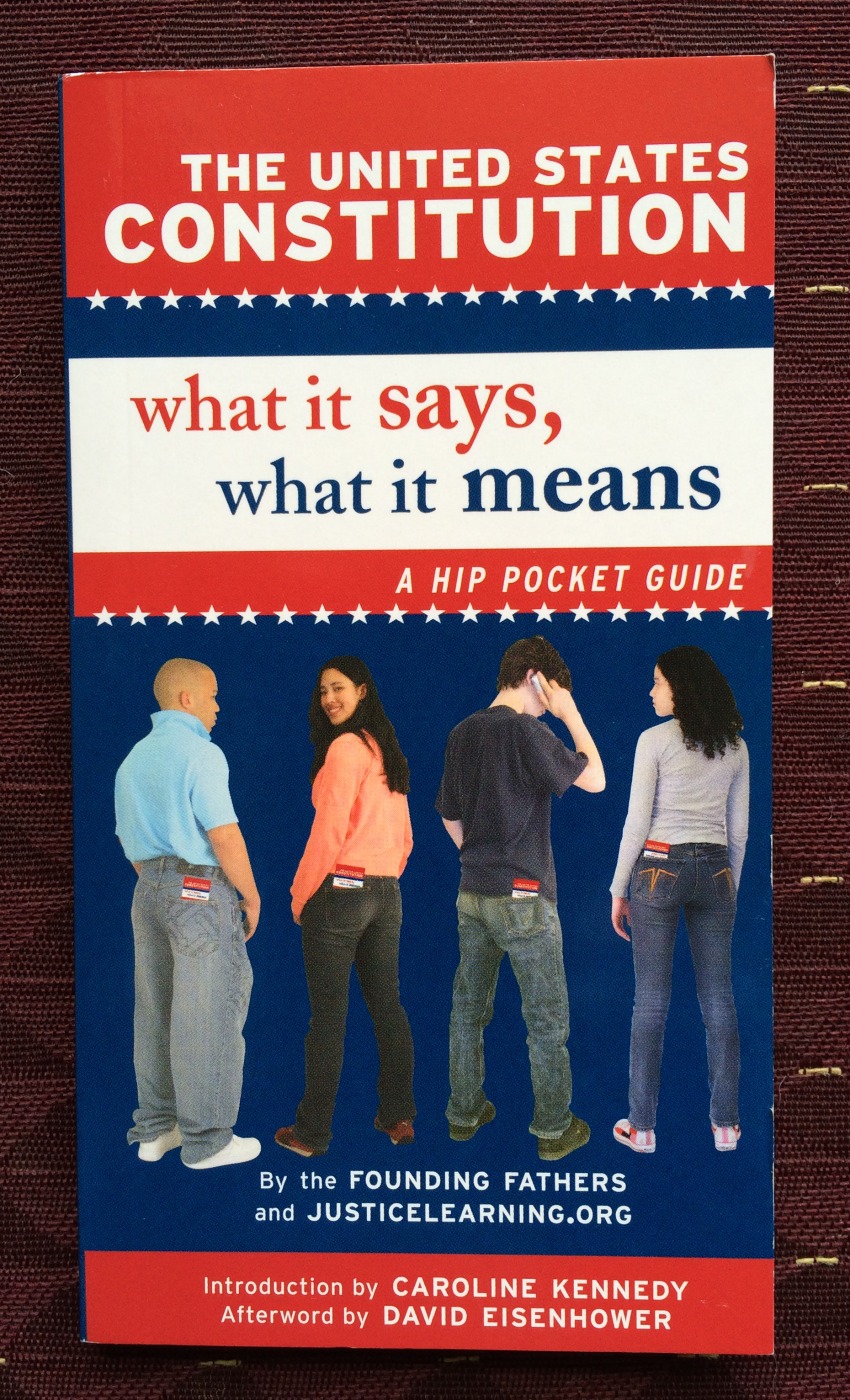 The United States Constitution: What It Says, What It Means: A Hip Pocket Guide | San Antonio Charter Moms