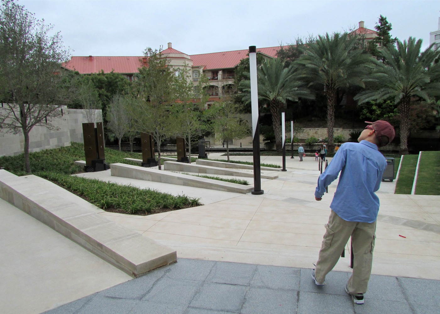Tobin Center Veteran Memorial Plaza | San Antonio Charter Moms