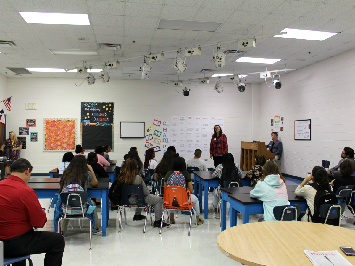 OPERA San Antonio school visit at Kirby Middle School in Judson ISD | San Antonio Charter Moms