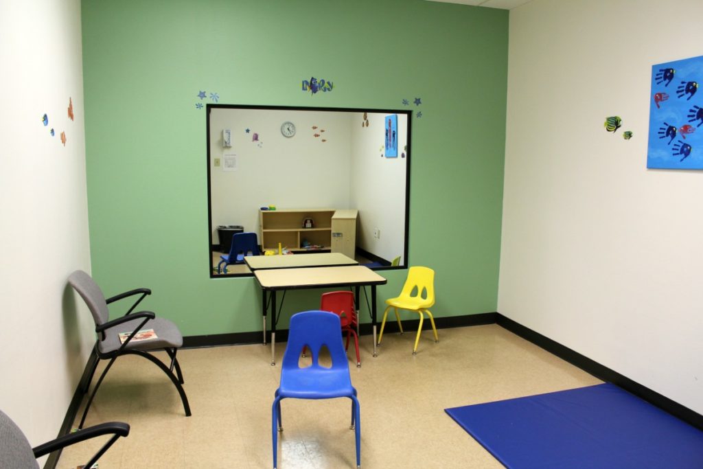 Diagnostic room at Autism Community Network | San Antonio Charter Moms