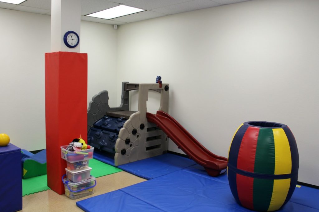 Therapy room at Autism Community Network | San Antonio Charter Moms