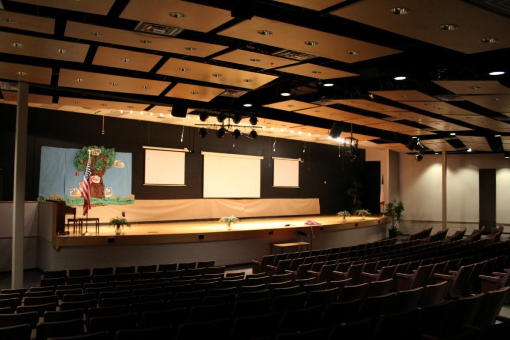 Auditorium at Jubilee - Lake View University Prep | San Antonio Charter Moms