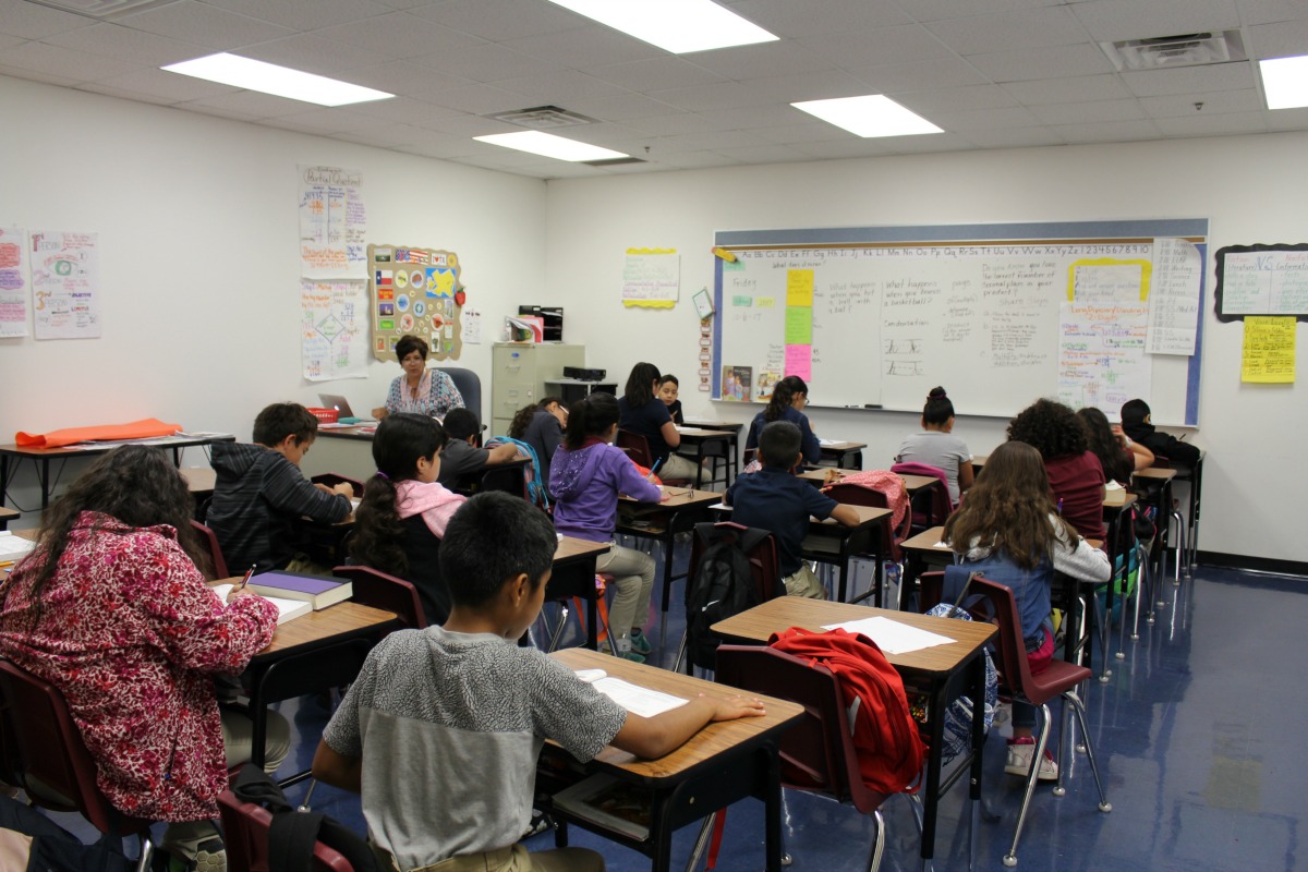Elementary classroom at Jubilee - Lake View University Prep | San Antonio Charter Moms