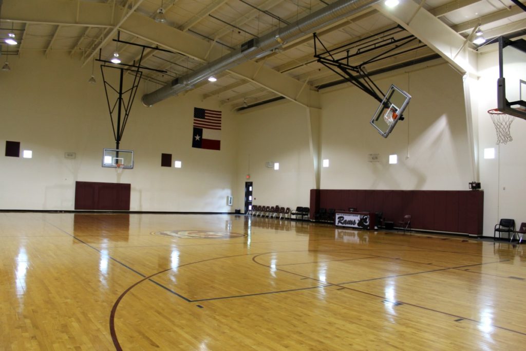 High school gymnasium at Jubilee - Lake View University Prep | San Antonio Charter Moms