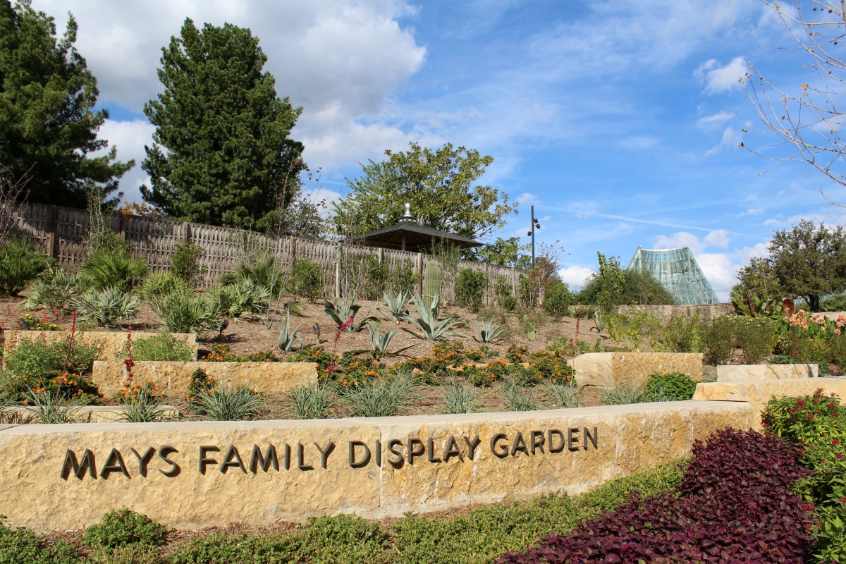 Mays Family Display Garden at the expanded San Antonio Botanical Garden | San Antonio Charter Moms