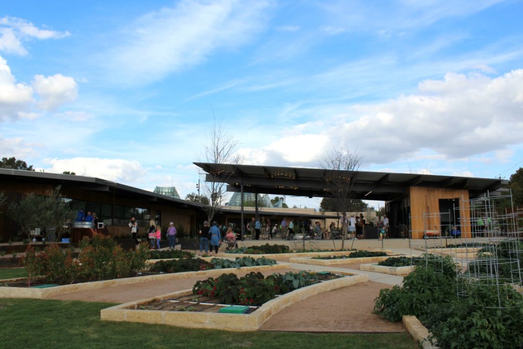 Culinary garden and outdoor kitchen at the expanded San Antonio Botanical Garden | San Antonio Charter Moms