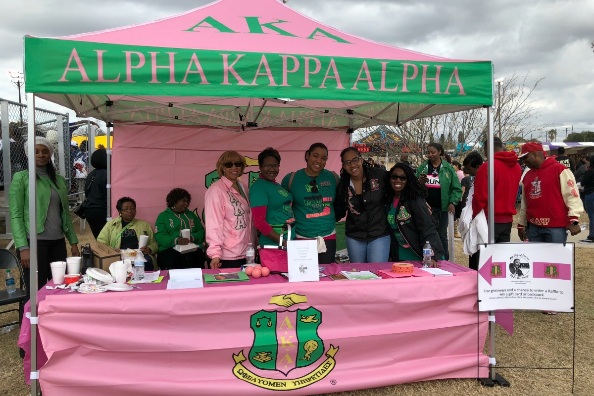 Alpha Kappa Alpha at MLK Day | San Antonio Charter Moms