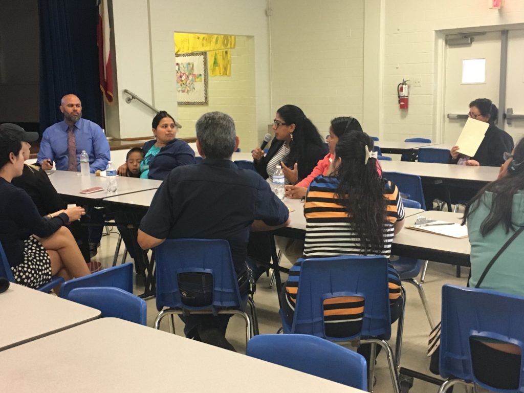 [Hall Monitor] Stewart Welcomes Democracy Prep to the Neighborhood with Lots of Questions | San Antonio Charter Moms