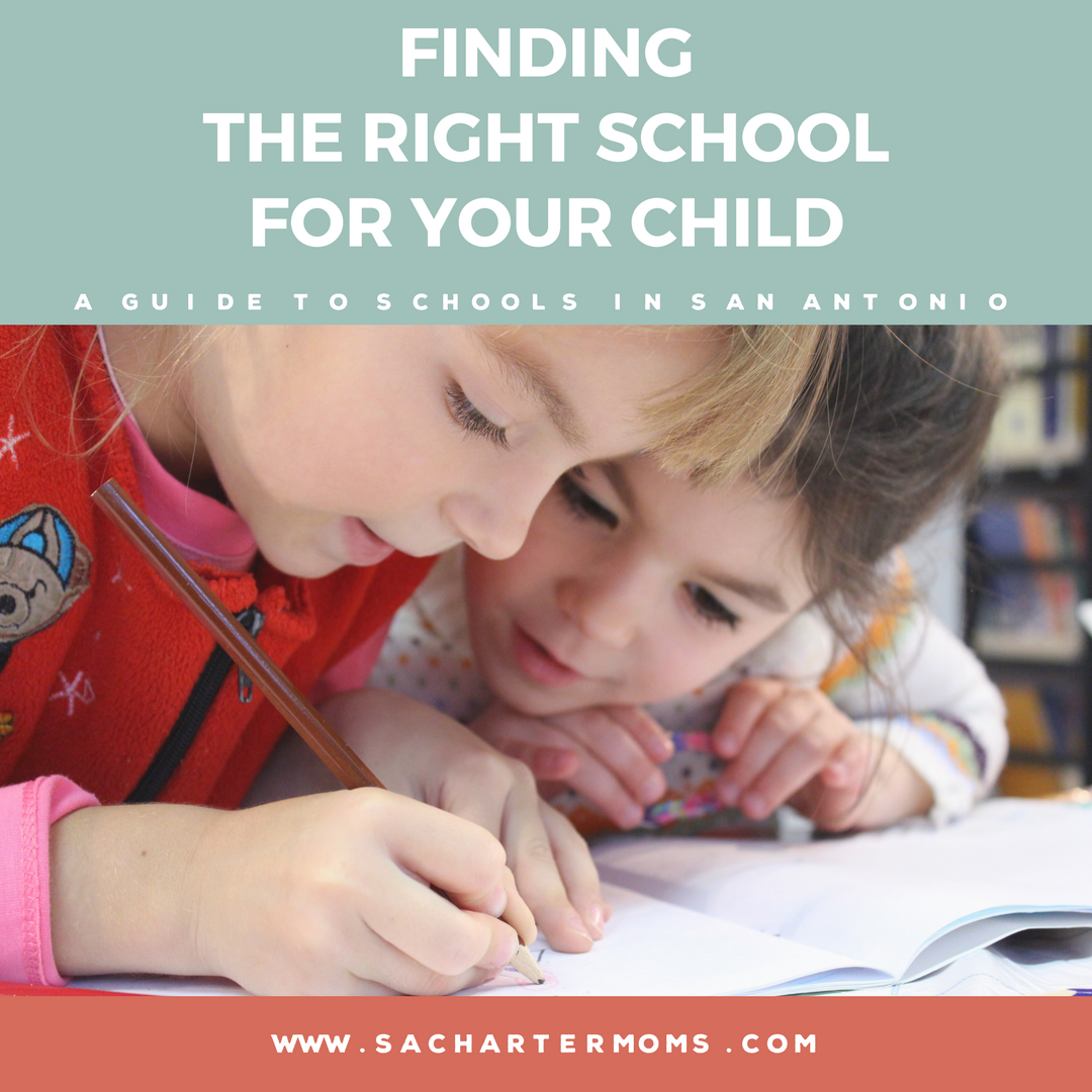Finding the Right School for Your Child - MOMS Club of San Antonio NE Edition | San Antonio Charter Moms