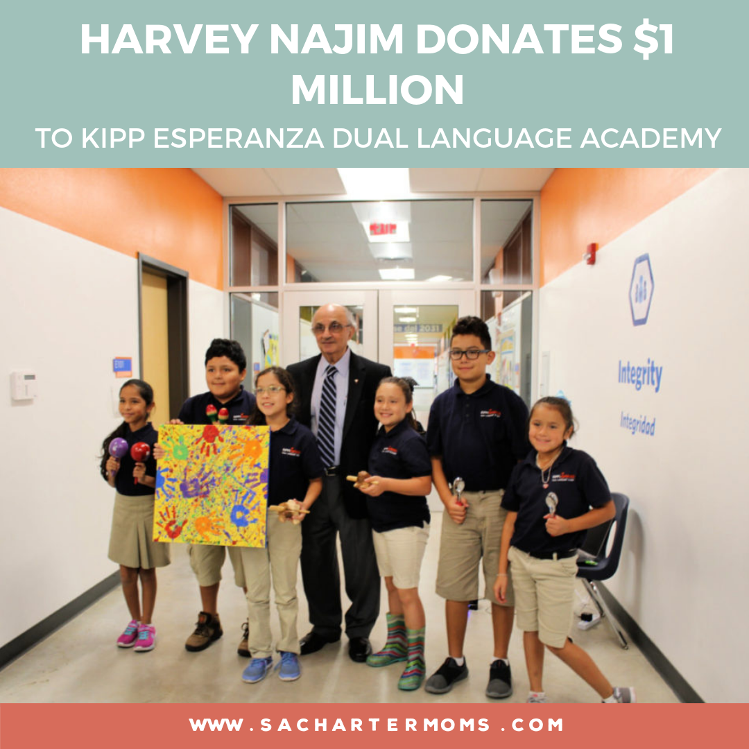 Harvey Najim at KIPP Esperanza | San Antonio Charter Moms