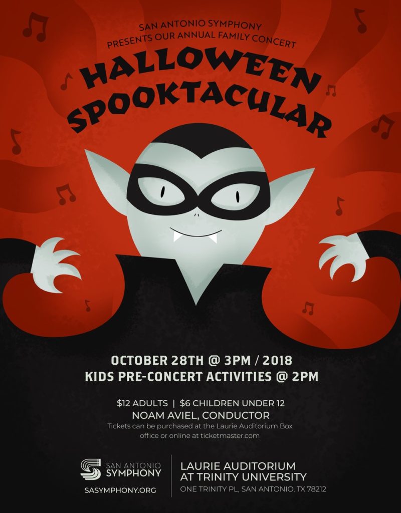 San Antonio Symphony Halloween Spooktacular--Masquerade! | San Antonio Charter Moms