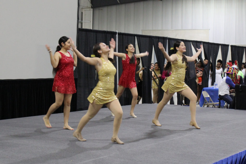 Edison High School dance team at Experience SAISD San Antonio | San Antonio Charter Moms