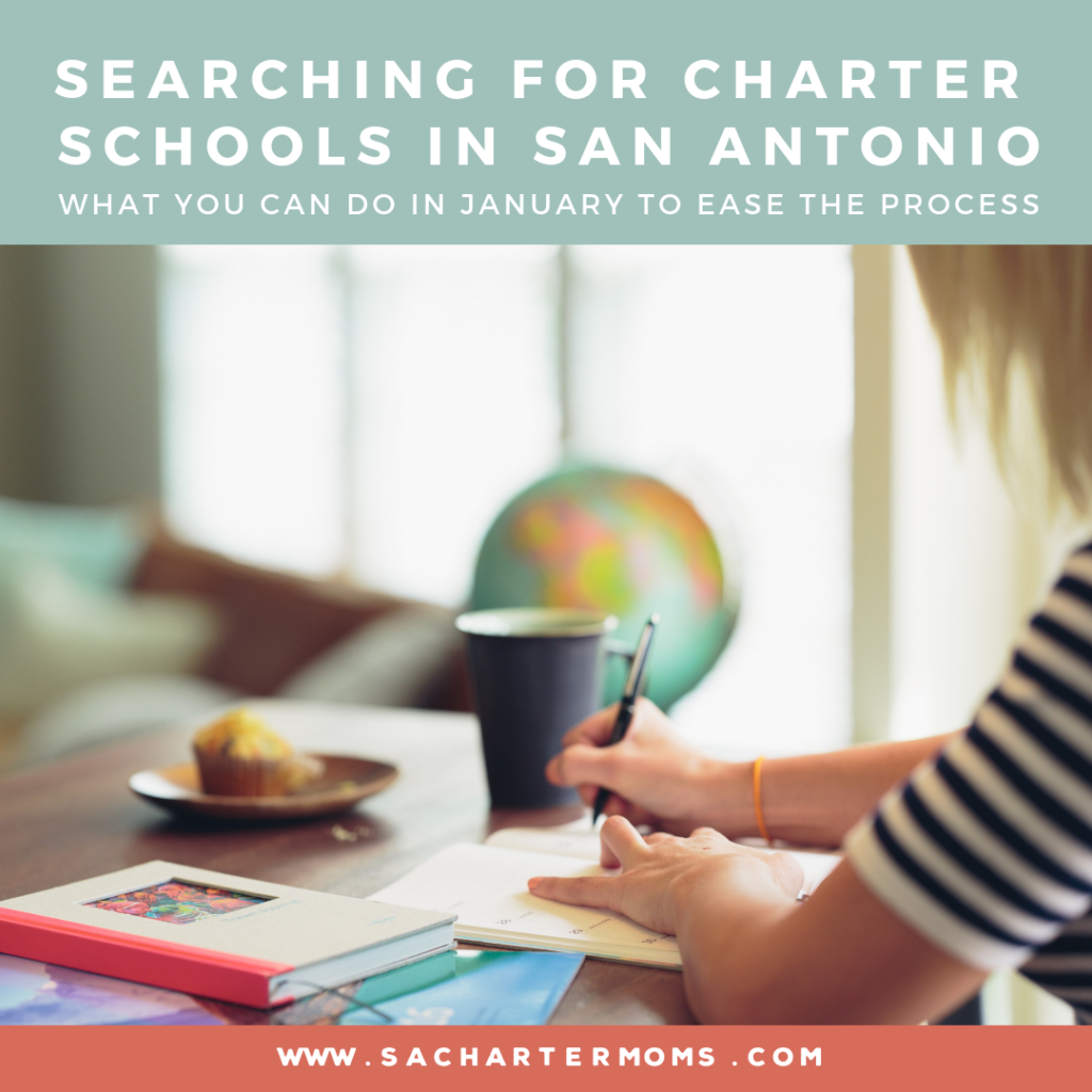 Searching for Charter Schools in San Antonio, woman at desk | San Antonio Charter Moms