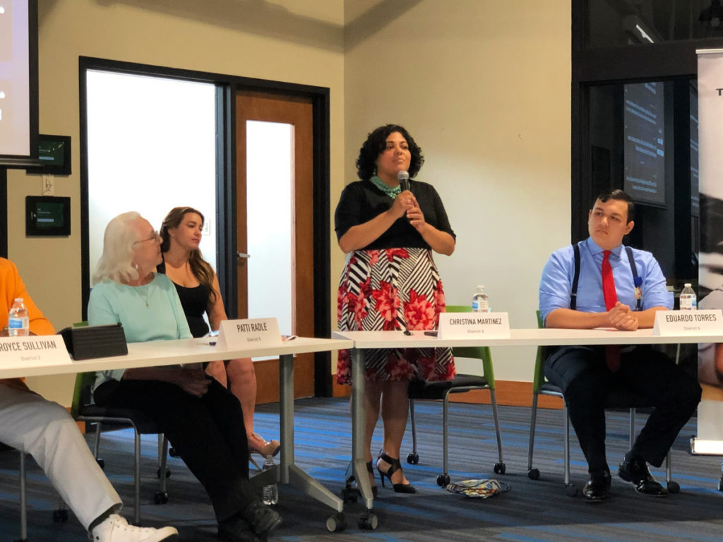 San Antonio ISD Board of Trustees candidate forum hosted by Teach for America San Antonio: Christina Martinez | San Antonio Charter Moms