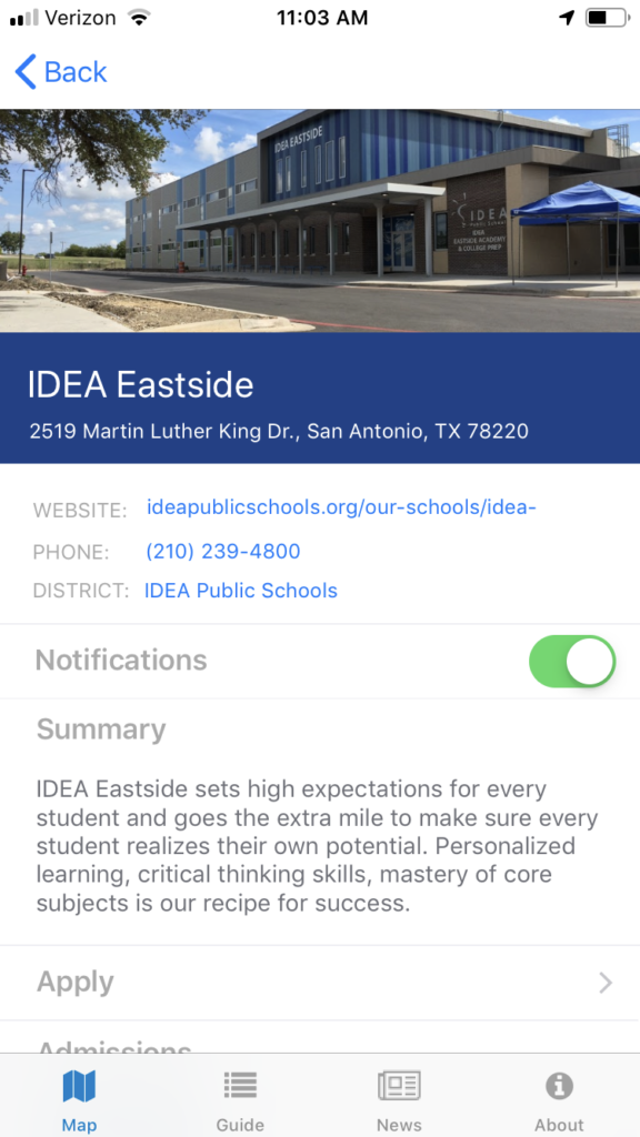 San Antonio Charter Schools app