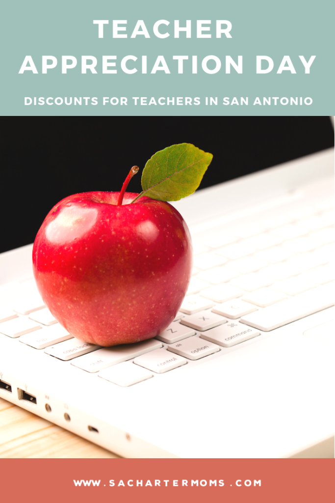 teacher appreciation day 2019 | apple on computer | san antonio charter moms