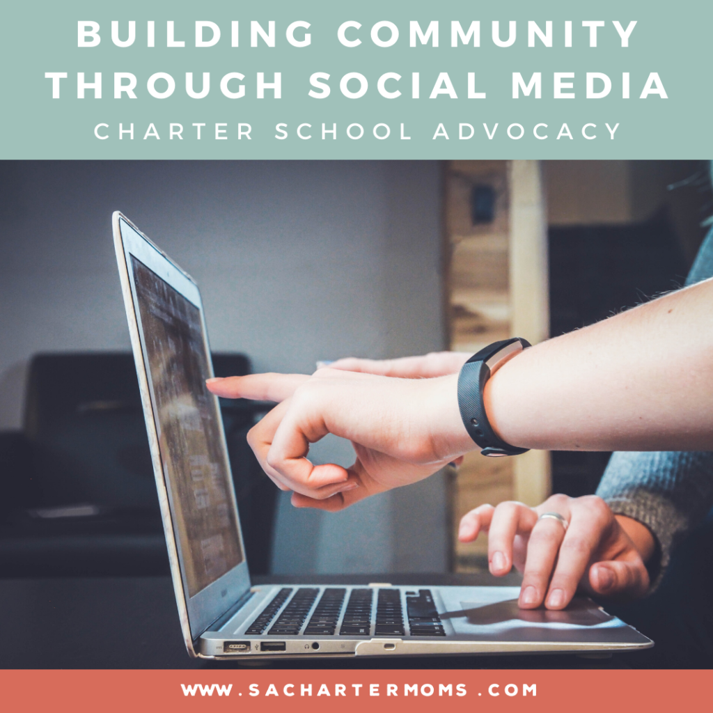 charter school advocacy social media