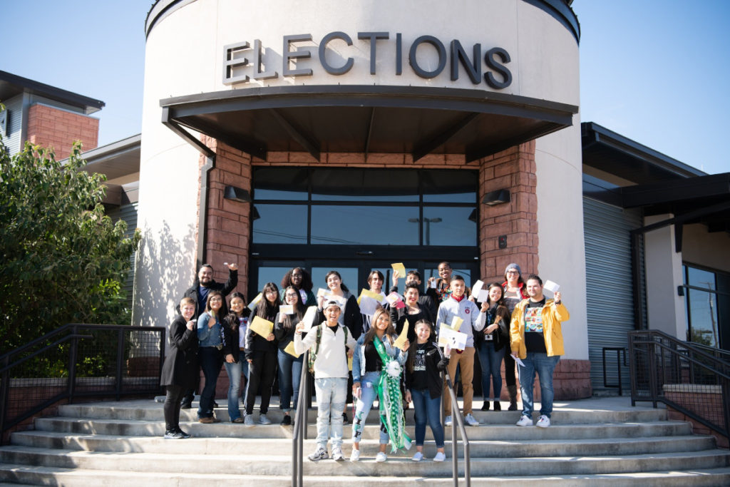 KIPP Texas—San Antonio students voting