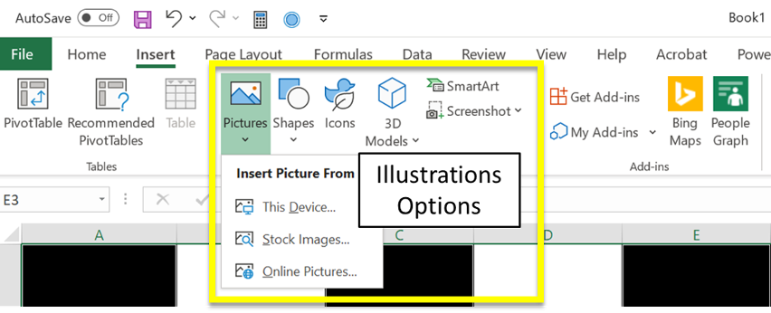 How to insert chess symbols in Excel