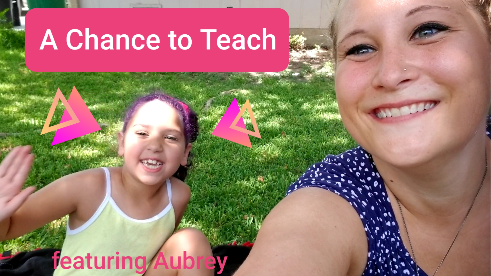 Mary Luehring and Aubrey: Teaching a Lesson School of Science and Technology