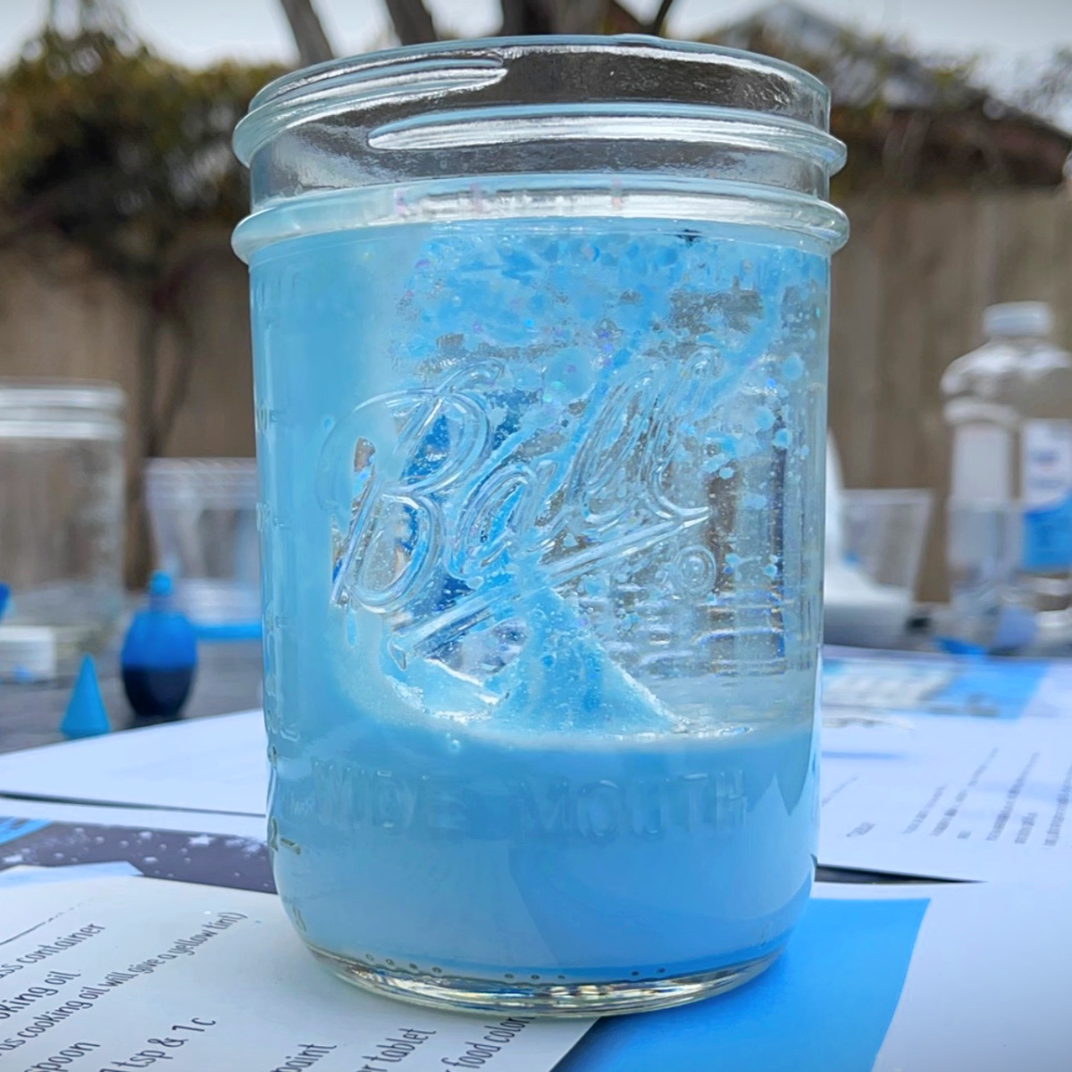 Snowstorm in a Bottle - Kitchen Chemistry at-home learning activity with Audrey Hagopian BASIS Charter Schools