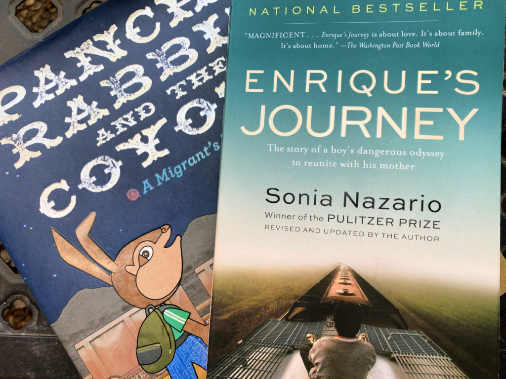 Pancho Rabbit, Enrique's Journey book covers