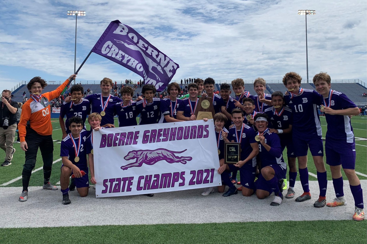 Boerne High School Boys Soccer 2021 Class 4 A State Champions