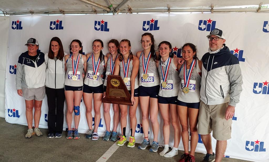 Boerne ISD Champion High School Girls Cross Country State Champions