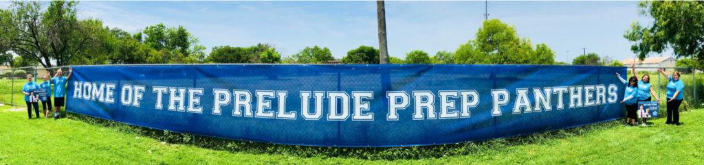 Prelude Prep Panthers banner 
