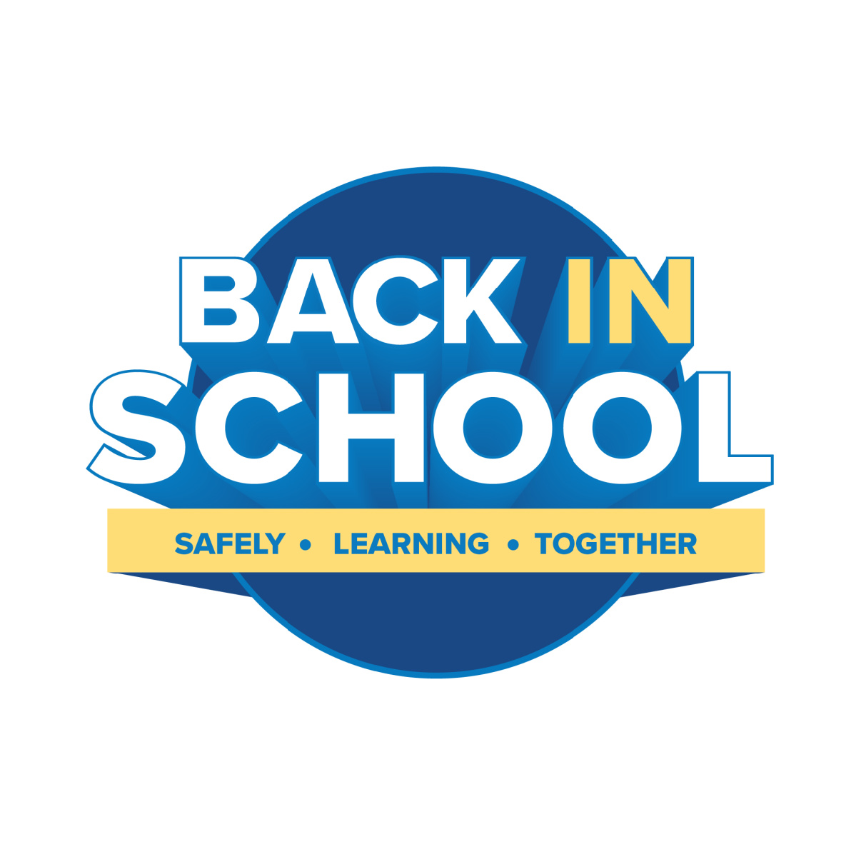 back in school safely learning together idea public schools